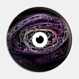 Galaxy Eyes Vision of the Universe Pin