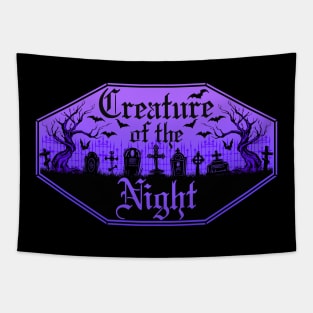 Creature of the Night Tapestry