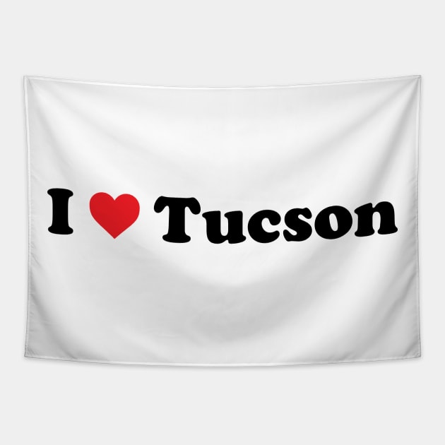 I Love Tucson Tapestry by Novel_Designs