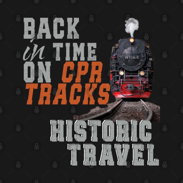 Canadian Pacific Railway - Vintage Travel by TeeText