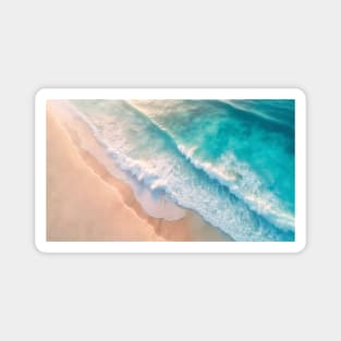 Aerial ocean view Magnet