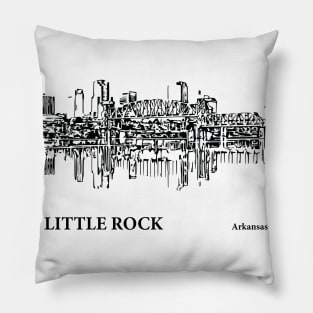 Little Rock - Arkansas Pillow