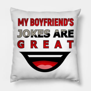 Funny Boyfriend Pillow