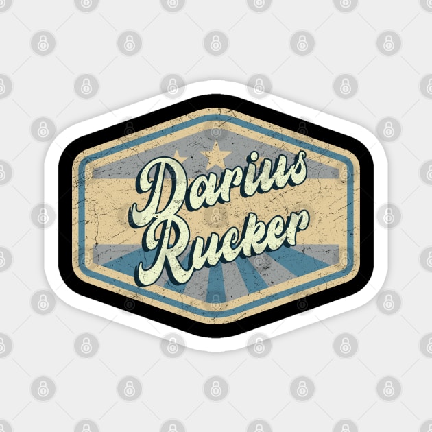 vintage Darius Rucker Magnet by KOKOS PAPA