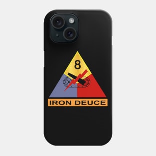 8th Armored Division - Iron Deuce wo Txt Phone Case