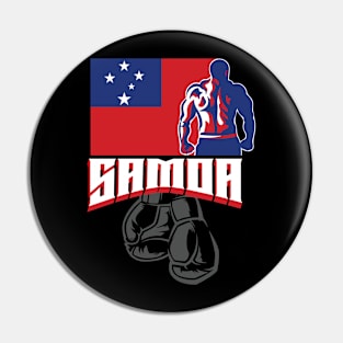 Samoa boxing Pin