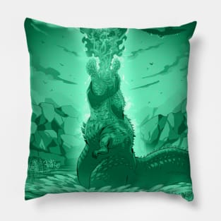 Eater of the Monsters (Monochrome) Pillow