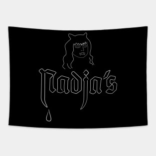 Nadja, nightclub owner (white) Tapestry