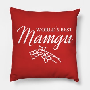 World's Best Mamgu Welsh Grandmother Granny Pillow