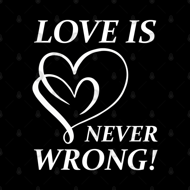 Love is never wrong by mega281