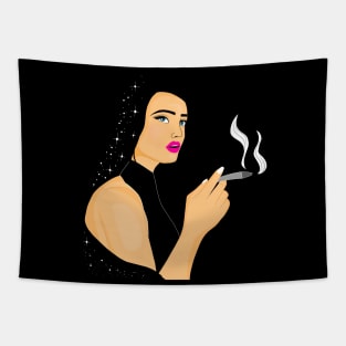 Feminist design cigar Tapestry