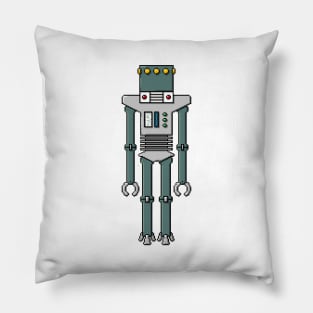 Pixel Robot 186 Pillow