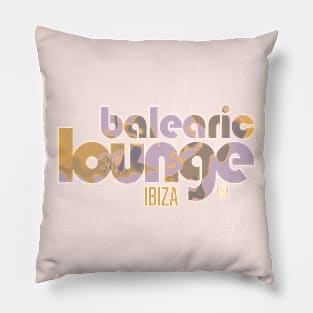 Balearic Lounge Ibiza Pillow