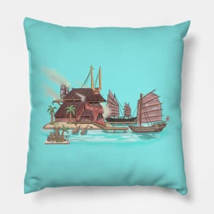 Junk port Pillow