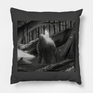 Swamp Creature Pillow