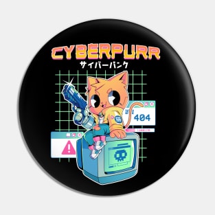 Cyberpurr Pin