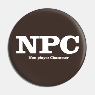 NPC (text) Pin