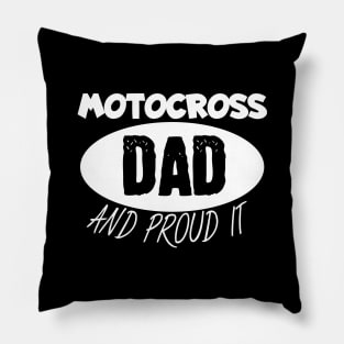 Motocross dad Pillow