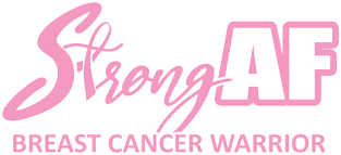 Strong AF Breast Cancer Warrior Magnet