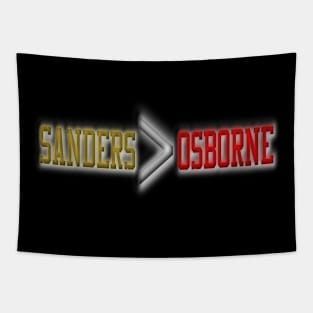 Sanders is Greater than Osborne Tapestry