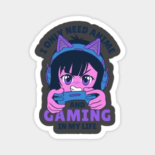 Gaming and Anime Magnet