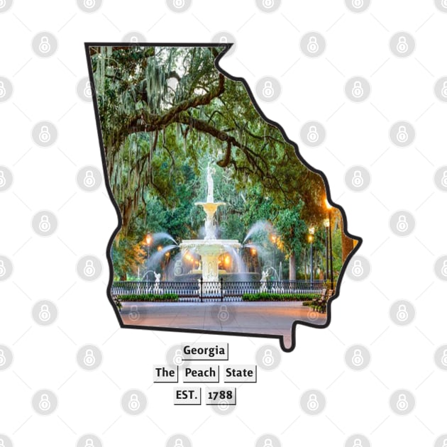 Georgia USA by Designs by Dyer