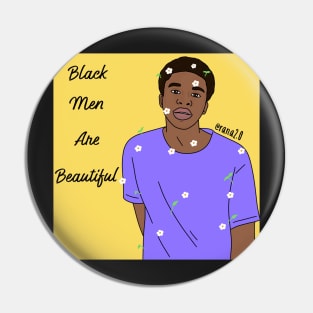 Black Men Are Beautiful Pin