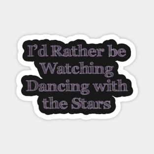 Dancing With The Stars Magnet