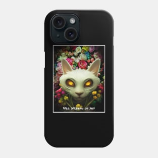 white cat Phone Case