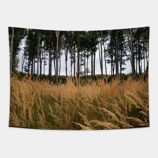 Tall golden grass Tapestry