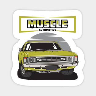 Muscle Automotive Magnet