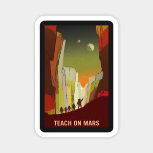 Teach on Mars and its Moons Magnet