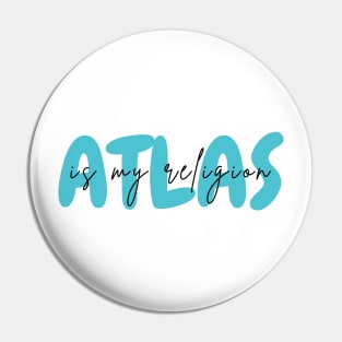 Colleen Hoover : Atlas is my religion Pin