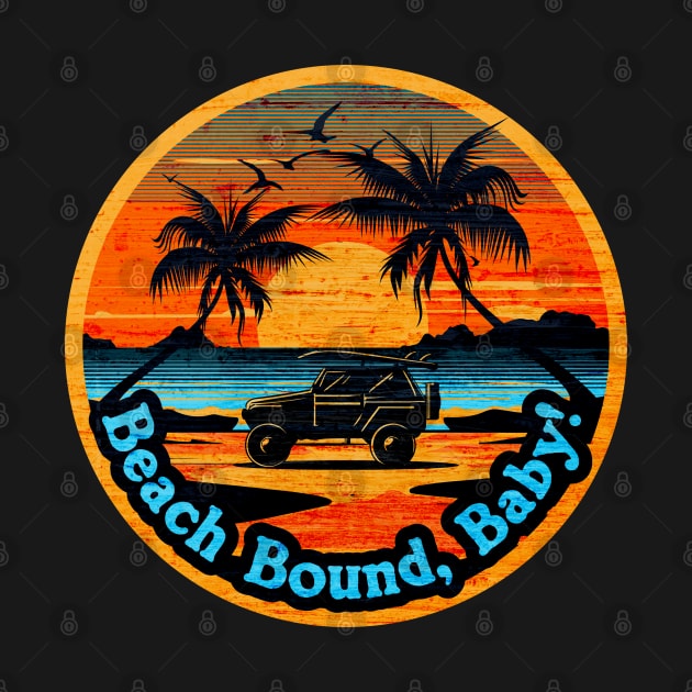 Beach Bound Baby by 5 Points Designs