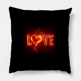 Fire letter set " love " Pillow