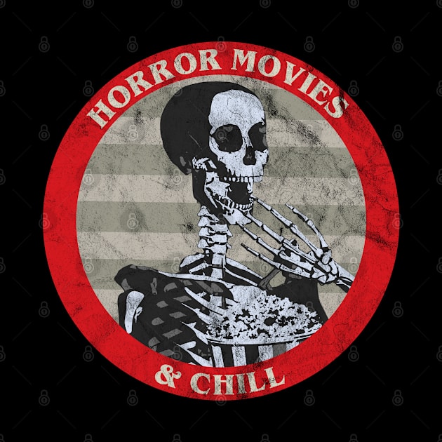 Horror Movies and Chill by OrangeMonkeyArt