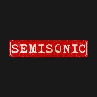 vintage retro plate Semisonic T-Shirt