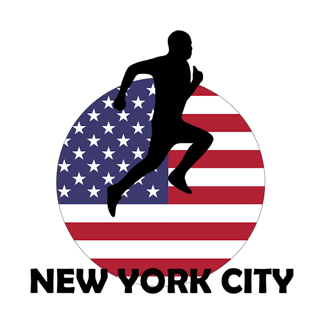 Running is life in New York City by ArtDesignDE