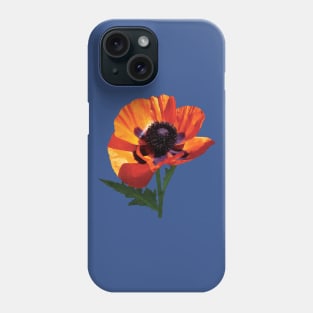 Oriental Poppy Phone Case