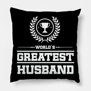 World`s Greatest HUSBAND Pillow