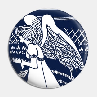 Art Nouveau Angel Pin