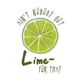 Lime for That T-Shirt