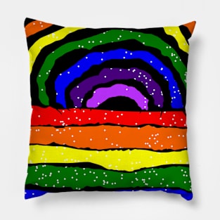 rainbow cake Pillow