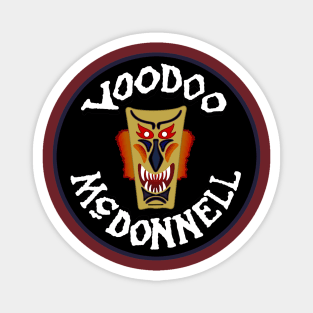 McDonnell F-101 Voodoo Heritage Emblem Magnet