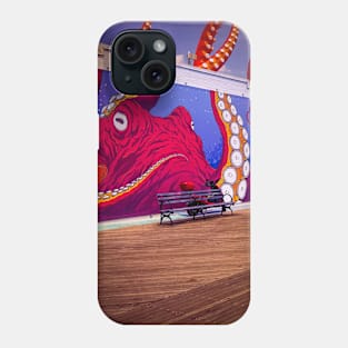 Graffiti Octopus Luna Park Coney Island Brooklyn NYC Phone Case