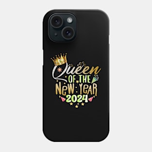 Queen Of the New Year 2024 Phone Case