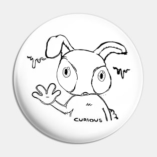 Curious Creature Rabbit Full Pin