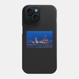 The Duomo in Florence, Italy. The Cathedral of Santa Maria del Fiore Phone Case