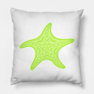 Starfish (green) Pillow