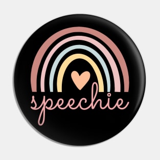 Speechie I - SLP Speech Language Pathologist Pin